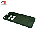 Чехол для Xiaomi Redmi Note 14 Pro 4G Silicone Case, темно-зеленого цвета