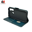 Чехол-книга для Xiaomi Redmi Note 8 шов, зеленого цвета, Case