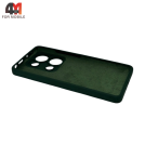 Чехол для Xiaomi Redmi Note 14S Silicone Case, темно-зеленого цвета