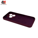 Чехол для Huawei Honor 400 Lite Silicone Case, цвет марсала