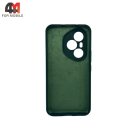 Чехол для Huawei Honor 400 Pro Silicone Case, темно-зеленого цвета