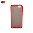 Чехол для Huawei Y5 Prime 2018/Y5 2018/Honor 7A силиконовый с блестками, красного цвета