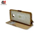 Чехол-книга для Samsung A3 2016/A310 золотого цвета, Experts