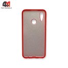 Чехол для Huawei P Smart 2019/Honor 10 Lite силиконовый с блестками, красного цвета