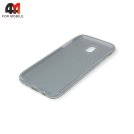 Чехол для Samsung J5 2017/J5 Pro/J530 силиконовый, блестки, серебристого цвета