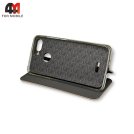 Чехол-книга для Xiaomi Redmi 6 бордового цвета