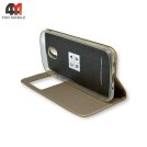 Чехол-книга для Samsung J5 2017/J5 Pro/J530 золотого цвета, Case