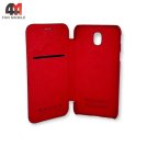 Чехол-книга для Samsung J5 2017/J5 Pro/J530 QIN, красного цвета, Nillkin