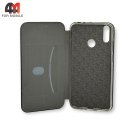 Чехол-книга для Honor 8C 2018 темно-синего цвета