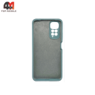 Чехол для Xiaomi Redmi Note 11 4G/Note 11S Silicone Case, ментолового цвета
