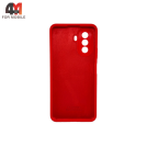 Чехол Huawei Nova Y70 Silicone Case, красного цвета