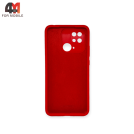Чехол для Xiaomi Poco C40/Redmi 10C Silicone Case, красного цвета