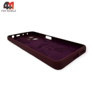 Чехол для Xiaomi Redmi Note 12 Pro Plus 5G Silicone Case, цвет марсала