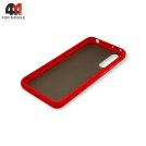 Чехол для Xiaomi Mi A3 Lite/Mi 9 Lite пластиковый с усиленной рамкой, красного цвета