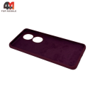 Чехол для Honor 90 5G Silicone Case, цвет марсала