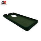 Чехол для Xiaomi Redmi Note 13 Pro Plus 5G Silicone Case, темно-зеленого цвета