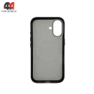 Чехол для Iphone 16 Protective Plus+MagSafe узор, коричневого цвета