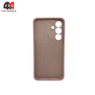 Чехол для Samsung S25 FE Silicone Case, пудрового цвета