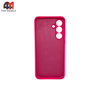 Чехол для Samsung S25 FE Silicone Case, ярко-розового цвета