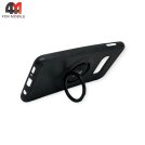 Чехол для Samsung S10e/S10 Lite силиконовый с кольцом, черного цвета, iFace