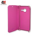 Чехол-книга для Samsung J1 Mini/J105 розового цвета