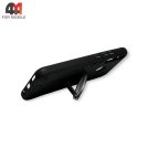 Чехол для Huawei P40 Lite E/Y7P/Honor 9C силиконовый, противоударный с подставкой, черного цвета