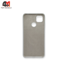 Чехол для Xiaomi Redmi 9C/Redmi 10A Silicone Case, белого цвета