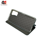 Чехол-книга для Xiaomi Poco M4 Pro 5G/Redmi Note 11 5G бок ракушка, бордового цвета