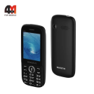 Телефон Maxvi K20, черного цвета