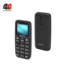 Телефон Maxvi B110, черного цвета
