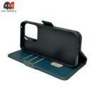 Чехол-книга для Huawei Honor X8C шов, зеленого цвета, Case