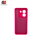 Чехол для Xiaomi Poco M7 Pro 5G Silicone Case, ярко-розового цвета