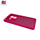 Чехол для Xiaomi Poco M7 Pro 5G Silicone Case, ярко-розового цвета