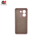 Чехол для Xiaomi Poco M7 Pro 5G Silicone Case, пудрового цвета