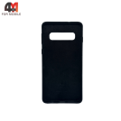 Чехол для Samsung S10 Plus Silicone Case, черного цвета