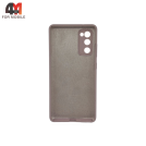 Чехол Samsung S20 FE Silicone Case, пудрового цвета