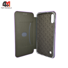 Чехол-книга для Samsung A10/A10S/М10 лавандового цвета