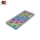 Чехол для Samsung M52 силиконовый, хамелеон, единорог