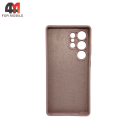 Чехол для Samsung S25 Ultra Silicone Case, пудрового цвета