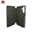 Чехол-книга для Samsung A16 5G бок ракушка, черного цвета