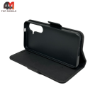 Чехол-книга для Samsung S25 черного цвета, Case