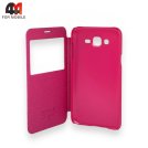 Чехол-книга для Samsung J7 2015/J700/J7 Neo розового цвета, Nillkin