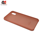 Чехол Iphone Xs Max Silicone Case, 27 оранжево-розовый