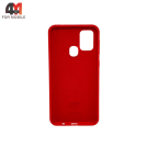 Чехол Samsung M31 Silicone Case, красного цвета