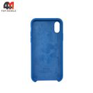 Чехол Iphone Xs Max Silicone Case, 3 синий