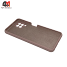 Чехол для Samsung A22 4G/M22/M32 Silicone Case, пудрового цвета