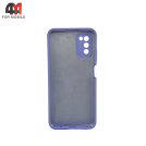 Чехол для Samsung A03s Silicone Case, лавандового цвета