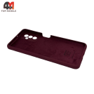 Чехол для Samsung M52 Silicone Case, цвет марсала