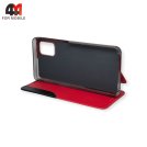 Чехол-книга для Samsung M31s clear view cover, красного цвета