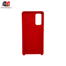 Чехол Samsung S20 FE Silicone Case, красного цвета